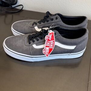 Vans Black and White Men's Sneakers